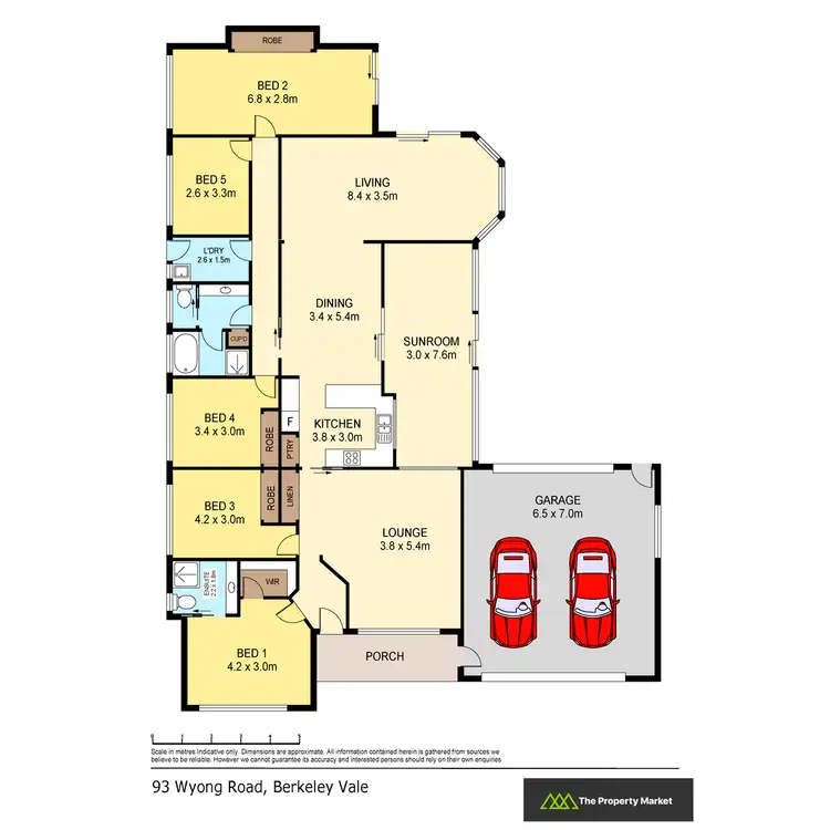 Floorplan of Homely house listing, 93 Wyong Road, Berkeley Vale NSW 2261