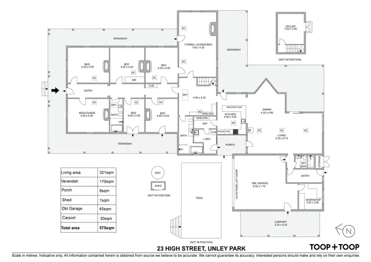 Floorplan of Homely house listing, 23 High Street, Unley Park SA 5061