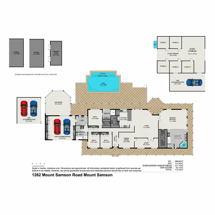 Floorplan of Homely house listing, 1262 Mount Samson Road, Mount Samson QLD 4520
