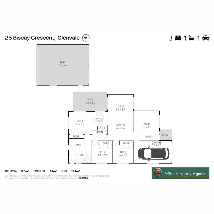 Floorplan of Homely house listing, 6/40 Biscay Crescent, Glenvale QLD 4350
