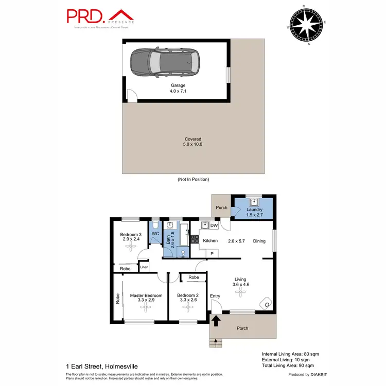 Floorplan of Homely house listing, 1 Earl Street, Holmesville NSW 2286