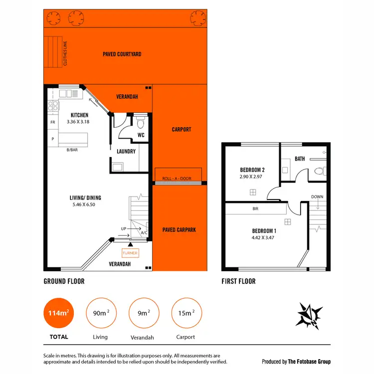 Floorplan of Homely townhouse listing, 15/11 Dix Avenue, Marden SA 5070