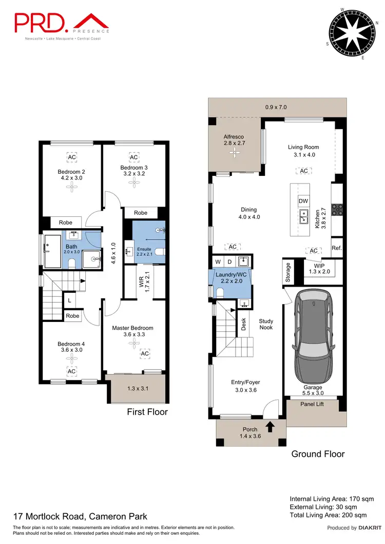 Floorplan of Homely house listing, 17 Mortlock Road, Cameron Park NSW 2285
