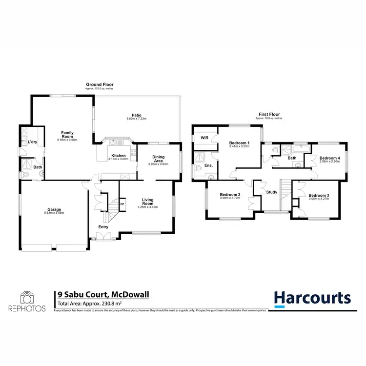 Floorplan of Homely house listing, 9 Sabu Court, Mcdowall QLD 4053