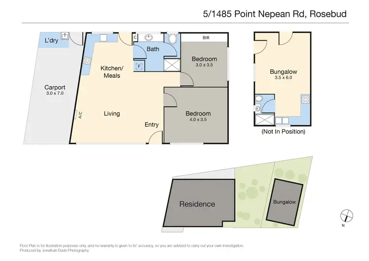 Floorplan of Homely unit listing, 5/1485 Point Nepean Road, Rosebud VIC 3939
