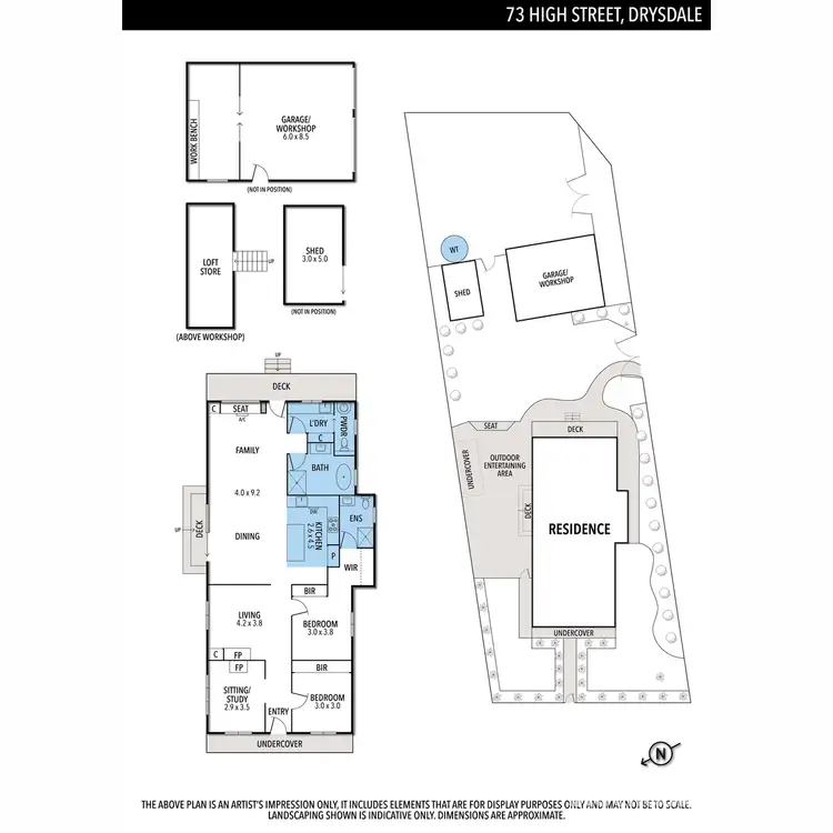 Floorplan of Homely house listing, 73 High Street, Drysdale VIC 3222