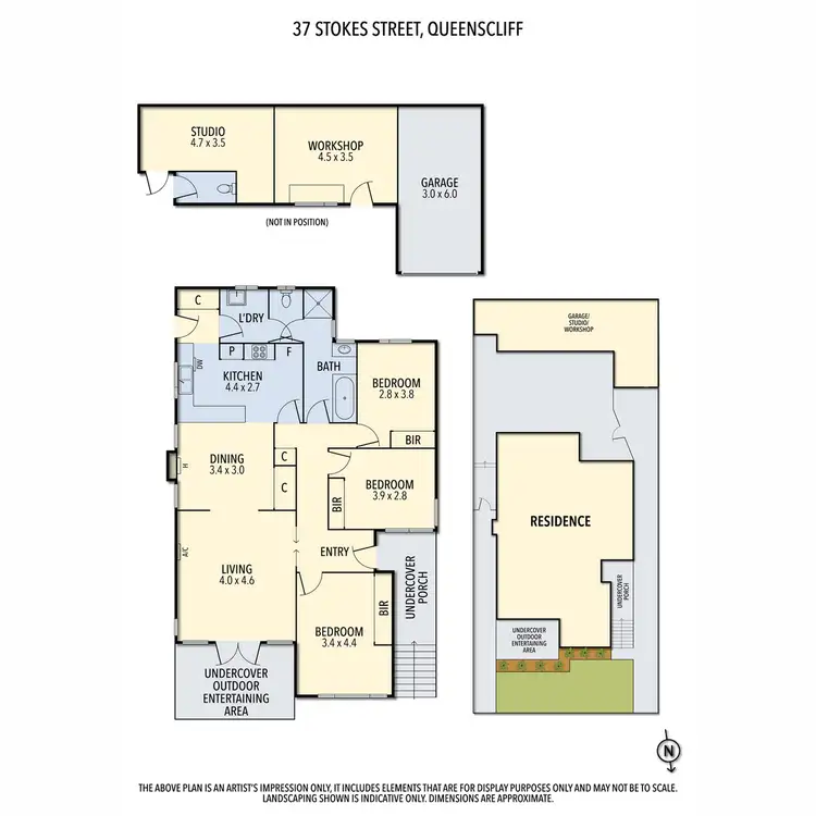 Floorplan of Homely house listing, 37 Stokes Street, Queenscliff VIC 3225