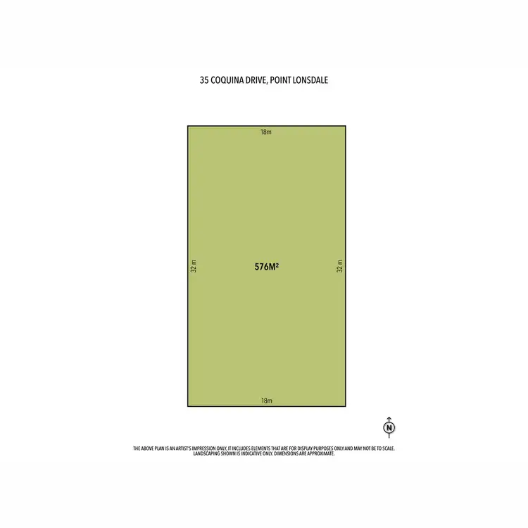 Floorplan of Homely land listing, 35 Coquina Drive, Point Lonsdale VIC 3225