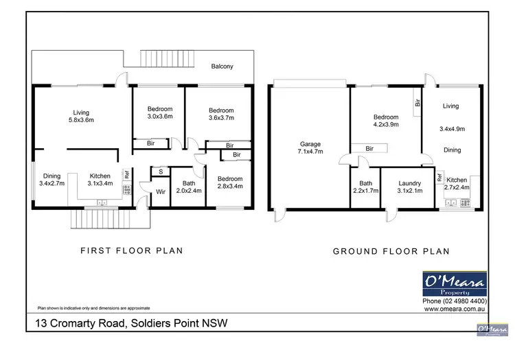 Floorplan of Homely house listing, 13 Cromarty Road, Soldiers Point NSW 2317