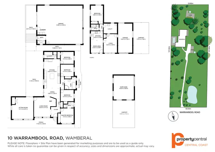 Floorplan of Homely rural property listing, 10 Warrambool Road, Wamberal NSW 2260