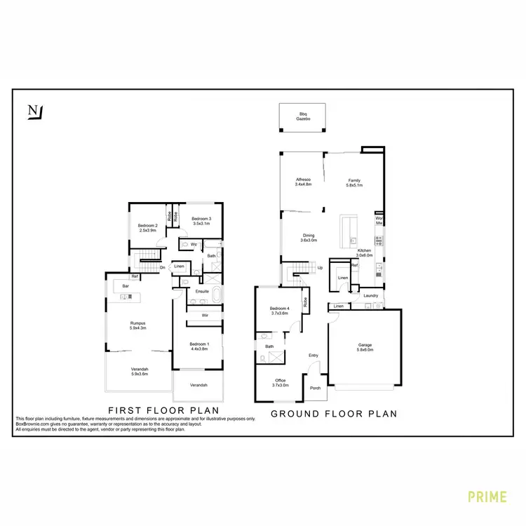 Floorplan of Homely house listing, 294 Esplanade, Pialba QLD 4655