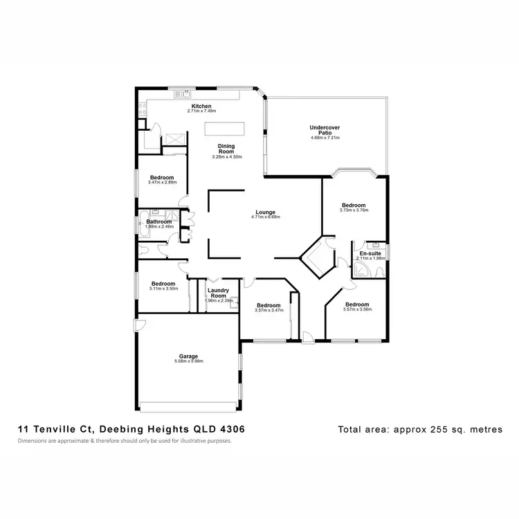Floorplan of Homely house listing, 11 Tenville Circuit, Deebing Heights QLD 4306