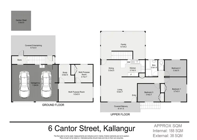 Floorplan of Homely house listing, 6 Cantor Street, Kallangur QLD 4503