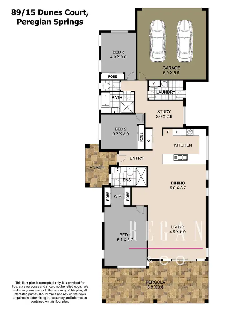 Floorplan of Homely house listing, 89/15 Dunes Court, Peregian Springs QLD 4573