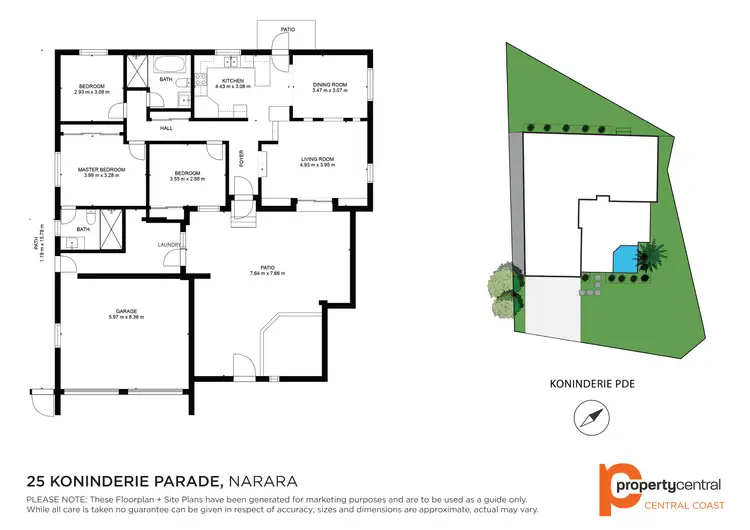 Floorplan of Homely house listing, 25 Koninderie Parade, Narara NSW 2250