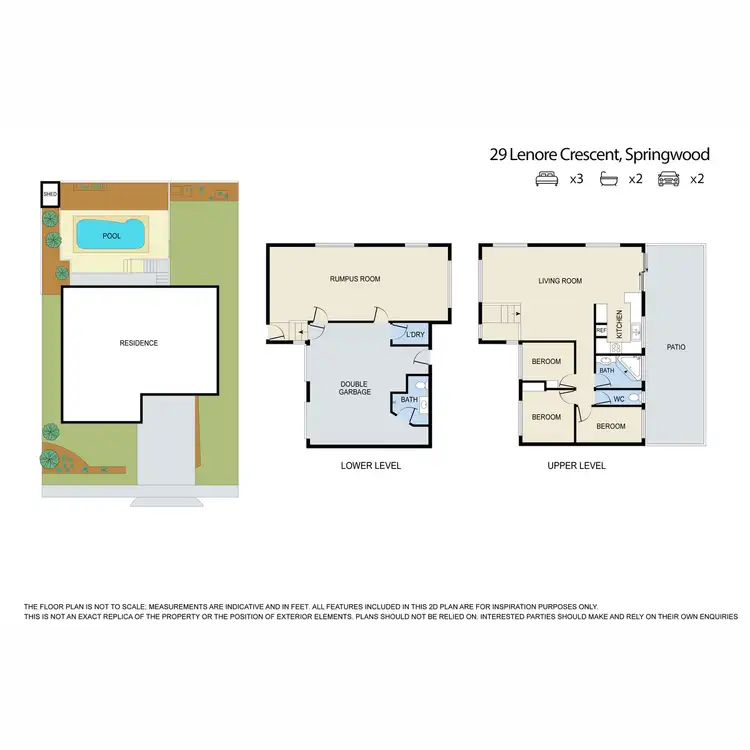 Floorplan of Homely house listing, 29 Lenore Crescent, Springwood QLD 4127