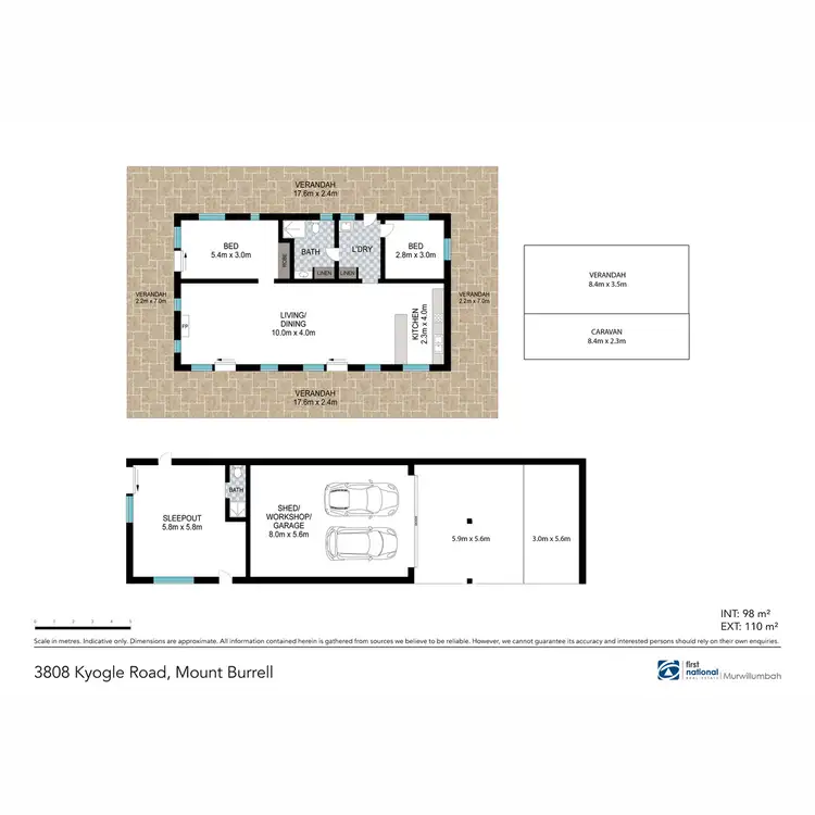 Floorplan of Homely rural property listing, 3808 Kyogle Road, Mount Burrell NSW 2484