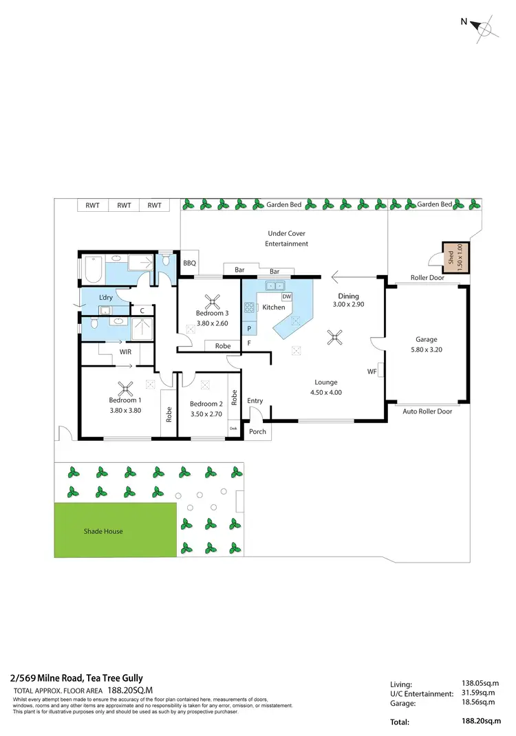 Floorplan of Homely house listing, 2/569 Milne Road, Tea Tree Gully SA 5091