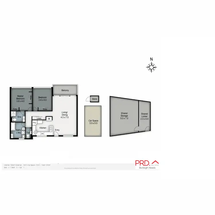 Floorplan of Homely apartment listing, 10/100 The Esplanade, Burleigh Heads QLD 4220
