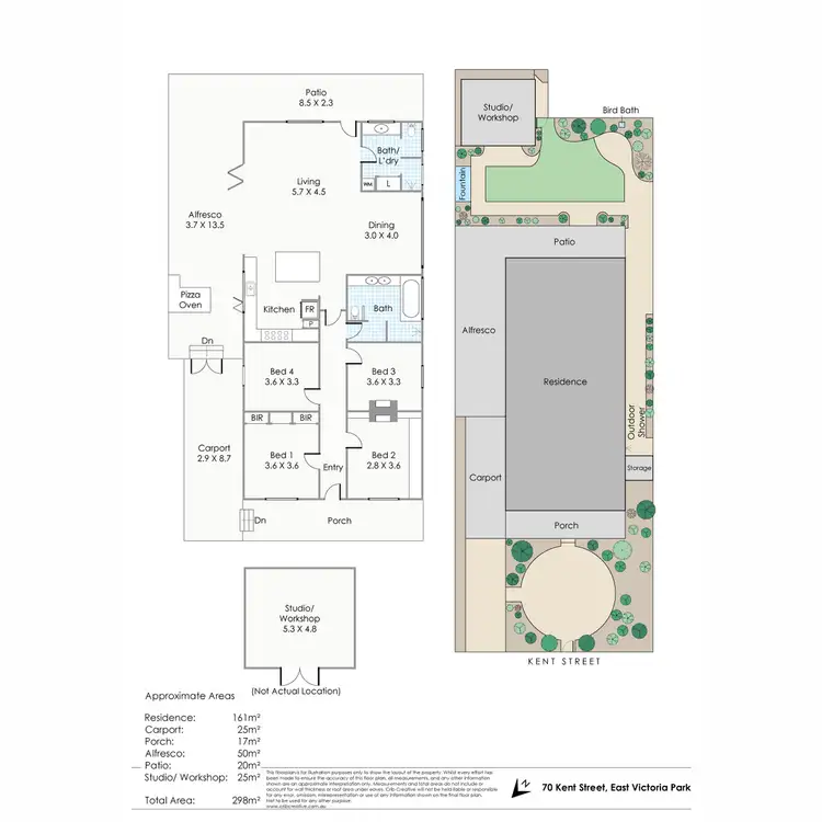Floorplan of Homely house listing, 70 Kent Street, East Victoria Park WA 6101