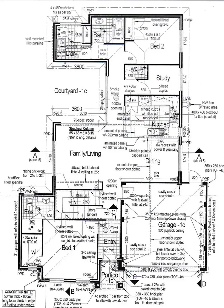 Floorplan of Homely house listing, 25 Scarpview Place, East Cannington WA 6107