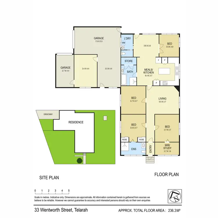 Floorplan of Homely house listing, 33 Wentworth Street, Telarah NSW 2320