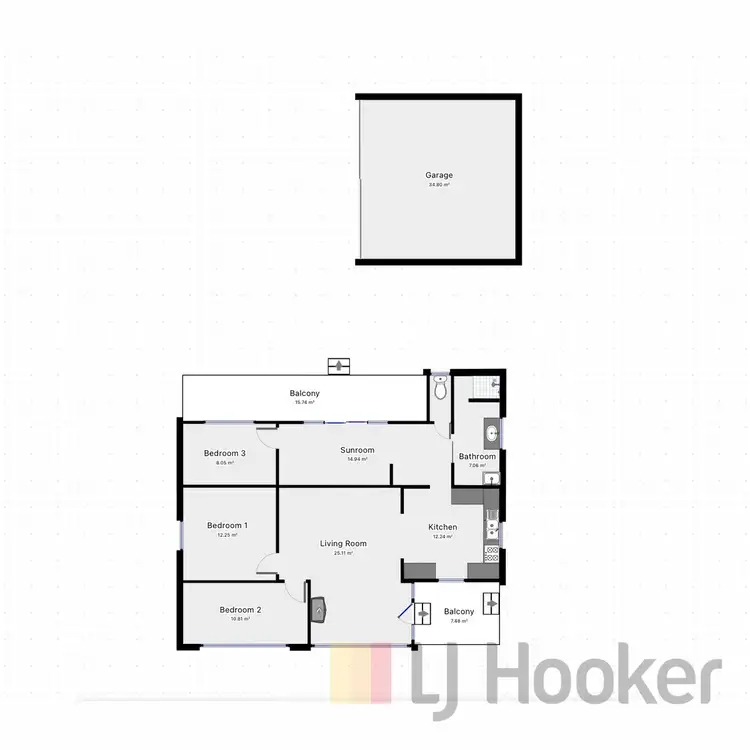 Floorplan of Homely house listing, 102 Brockman Street, Pemberton WA 6260