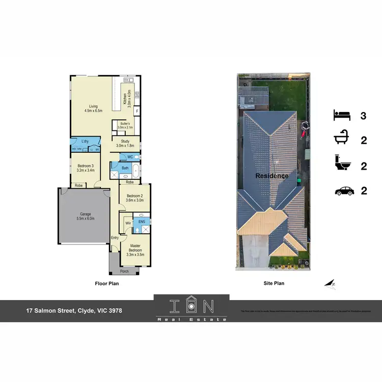 Floorplan of Homely house listing, 17 Salmon Street, Clyde VIC 3978