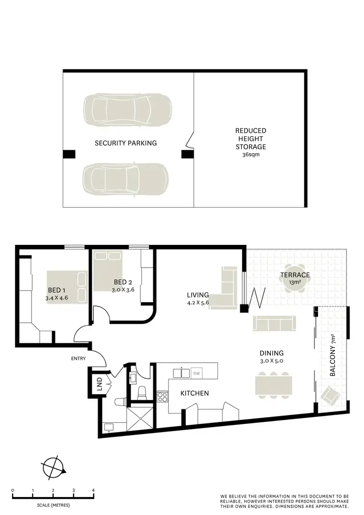 Floorplan of Homely apartment listing, 501/1-9 Marian Street, Redfern NSW 2016