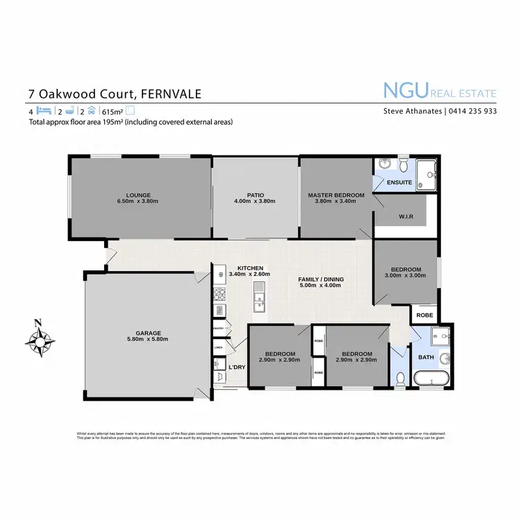 Floorplan of Homely house listing, 7 Oakwood Court, Fernvale QLD 4306