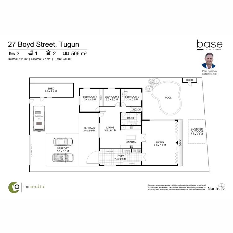 Floorplan of Homely house listing, 27 Boyd Street, Tugun QLD 4224