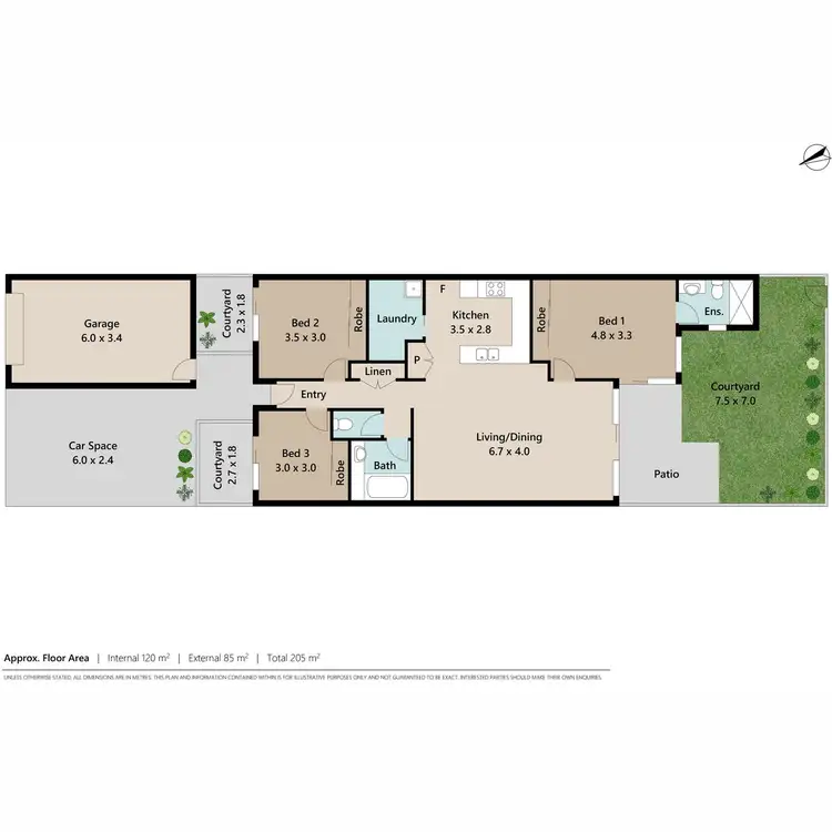 Floorplan of Homely villa listing, 15/39 Pitta Place, Carseldine QLD 4034