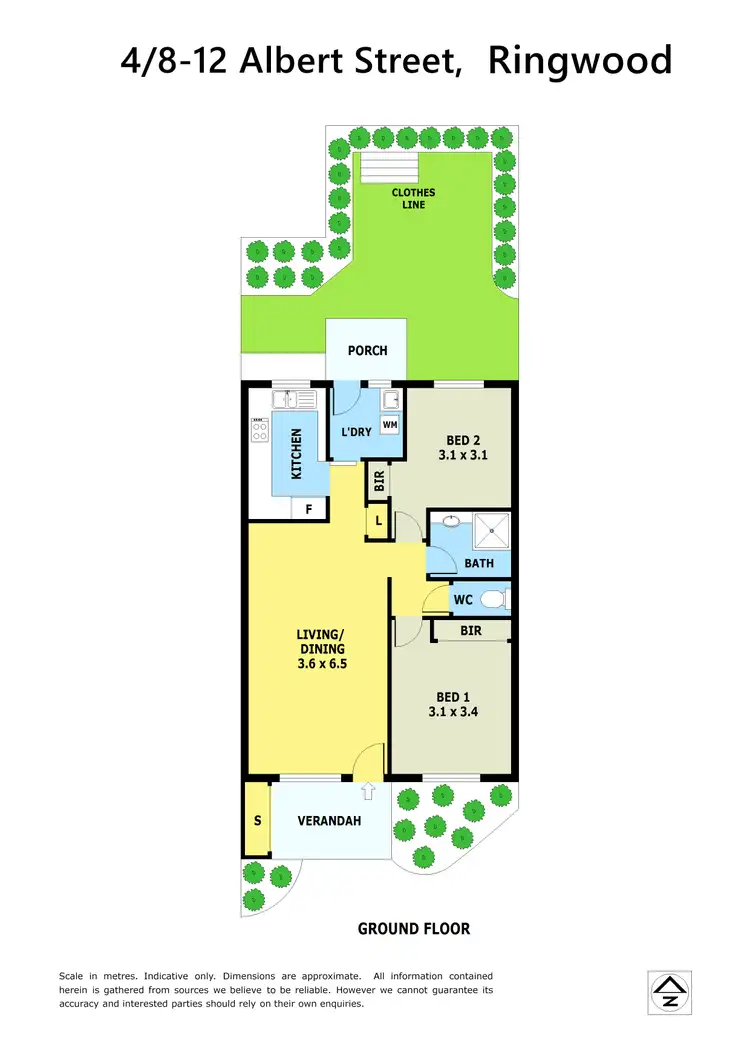 Floorplan of Homely retirement listing, 4/8-12 Albert Street, Ringwood VIC 3134
