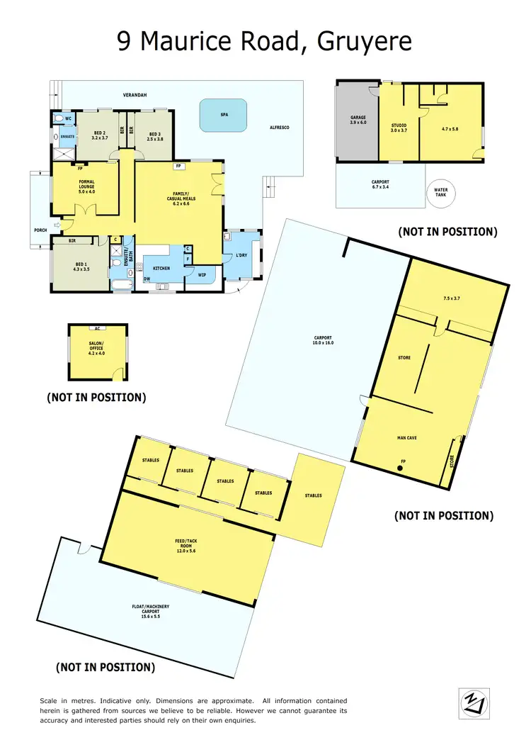 Floorplan of Homely house listing, 9 Maurice Road, Gruyere VIC 3770