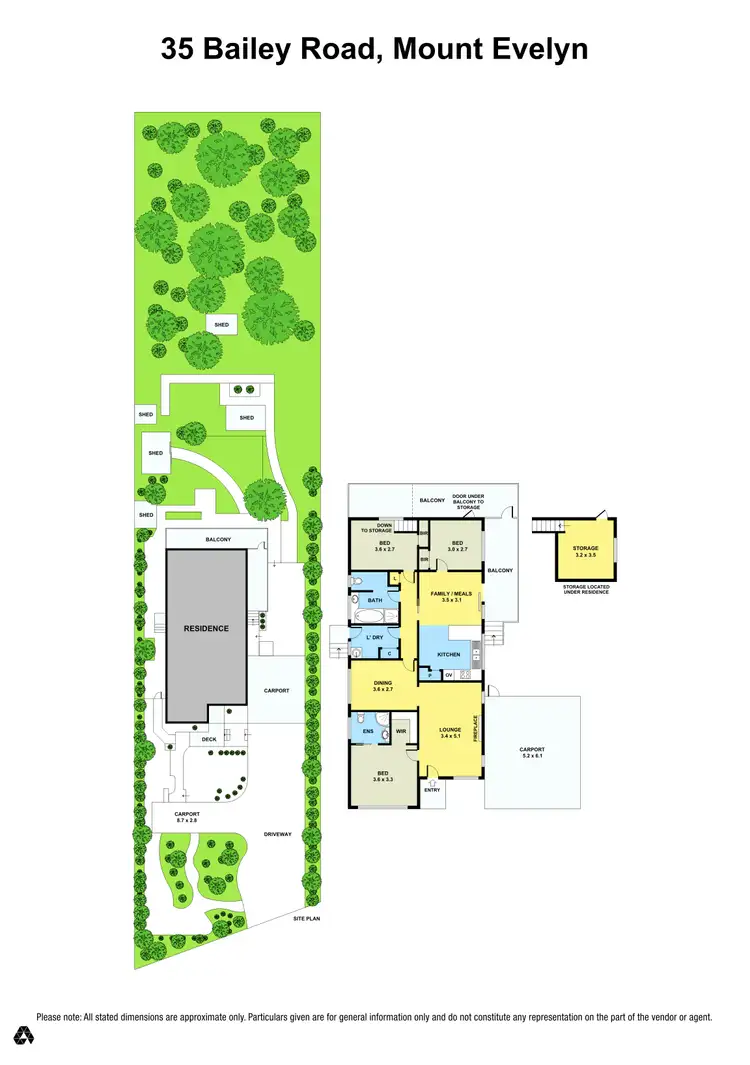 Floorplan of Homely house listing, 35 Bailey Road, Mount Evelyn VIC 3796