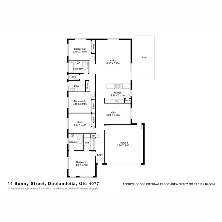 Floorplan of Homely house listing, 13 Sunny Street, Doolandella QLD 4077