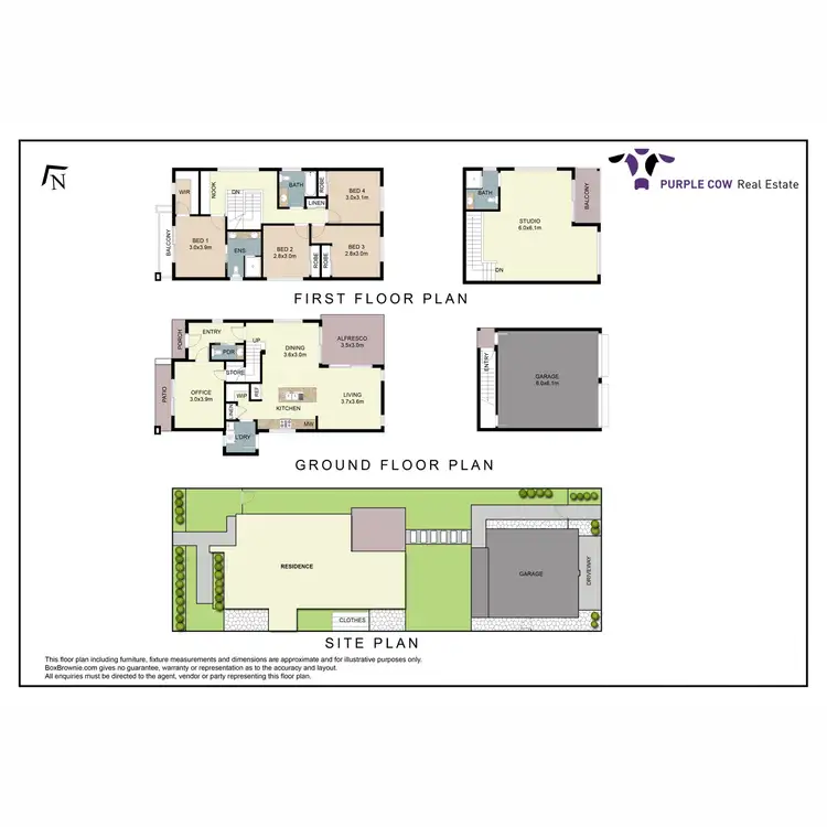 Floorplan of Homely townhouse listing, 165 Spring Mountain Boulevard, Spring Mountain QLD 4300