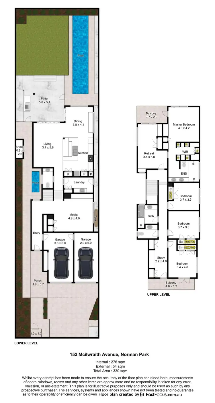 Floorplan of Homely house listing, 152 McIlwraith Avenue, Norman Park QLD 4170