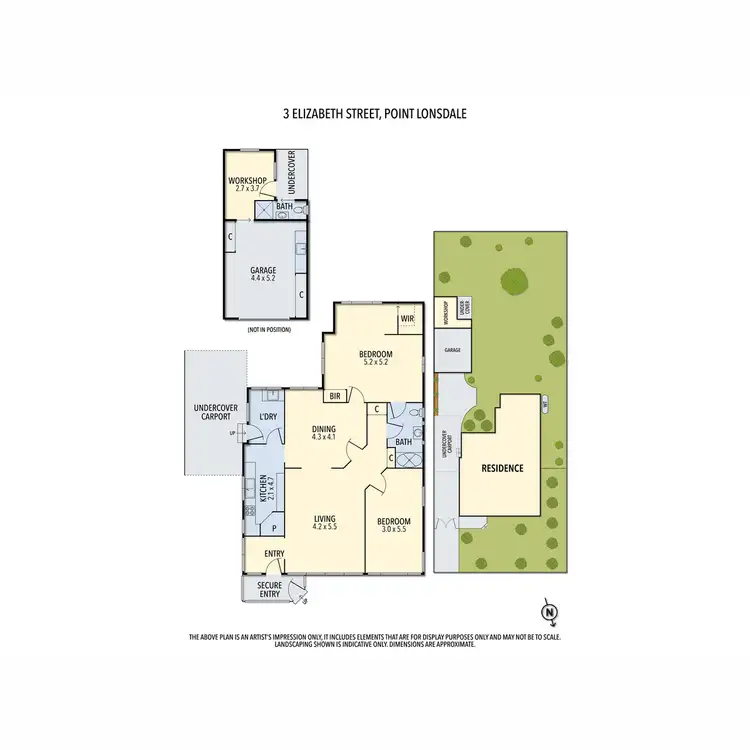 Floorplan of Homely house listing, 3 Elizabeth Street, Point Lonsdale VIC 3225