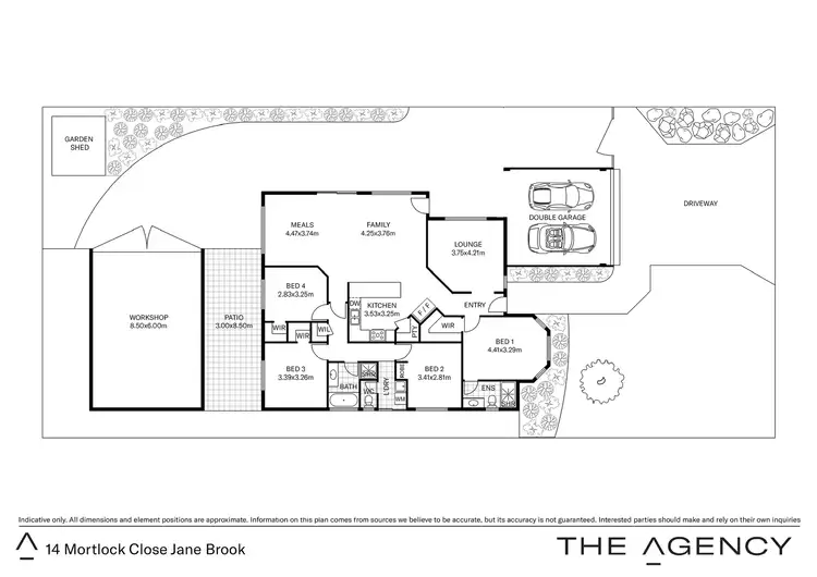 Floorplan of Homely house listing, 8/51 Mortlock Close, Jane Brook WA 6056