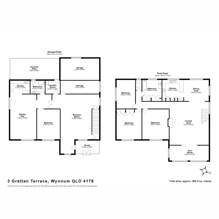 Floorplan of Homely house listing, 3 Grattan Terrace, Wynnum QLD 4178