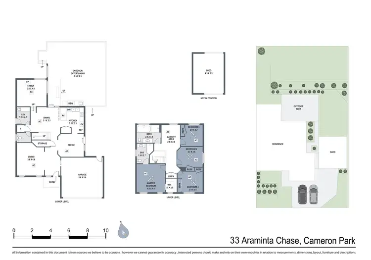 Floorplan of Homely house listing, 33 Araminta Chase, Cameron Park NSW 2285