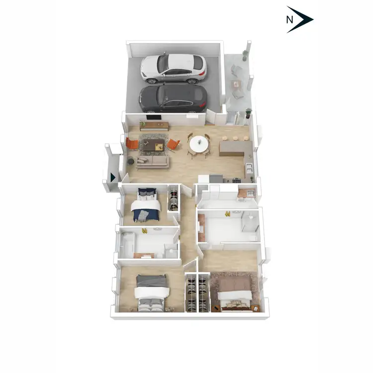 Floorplan of Homely house listing, 26 Keogh Street, Rosebud VIC 3939