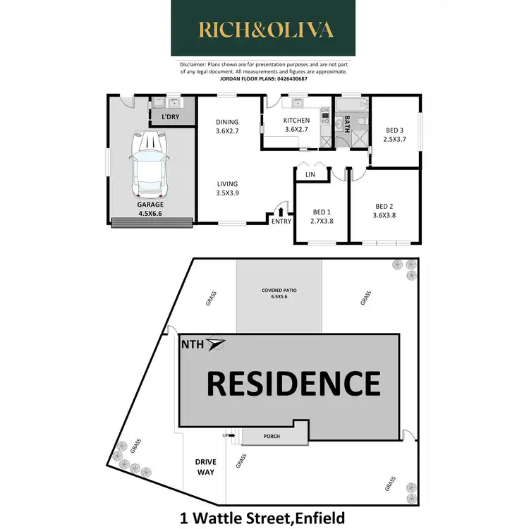 Floorplan of Homely house listing, 1 Wattle Street, Enfield NSW 2136