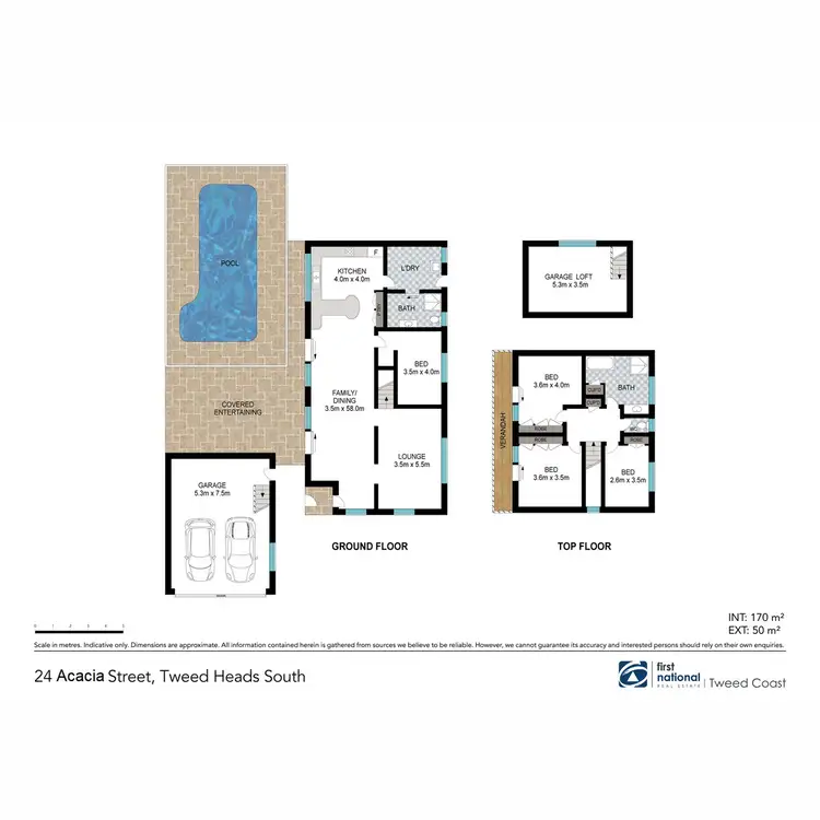 Floorplan of Homely house listing, 24 Acacia Street, Tweed Heads South NSW 2486
