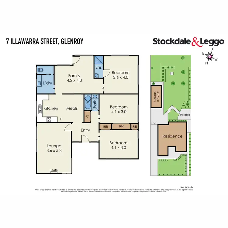 Floorplan of Homely house listing, 7 Illawarra Street, Glenroy VIC 3046