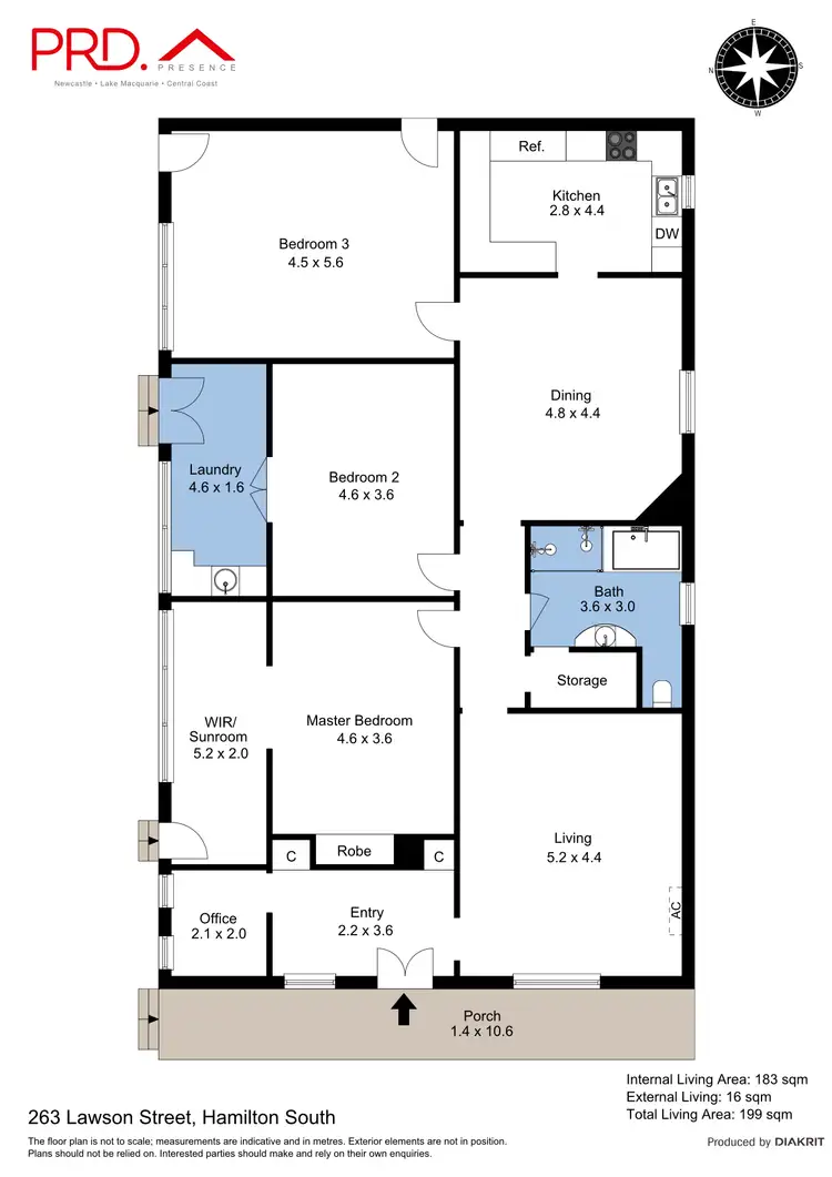 Floorplan of Homely house listing, 263 Lawson Street, Hamilton South NSW 2303