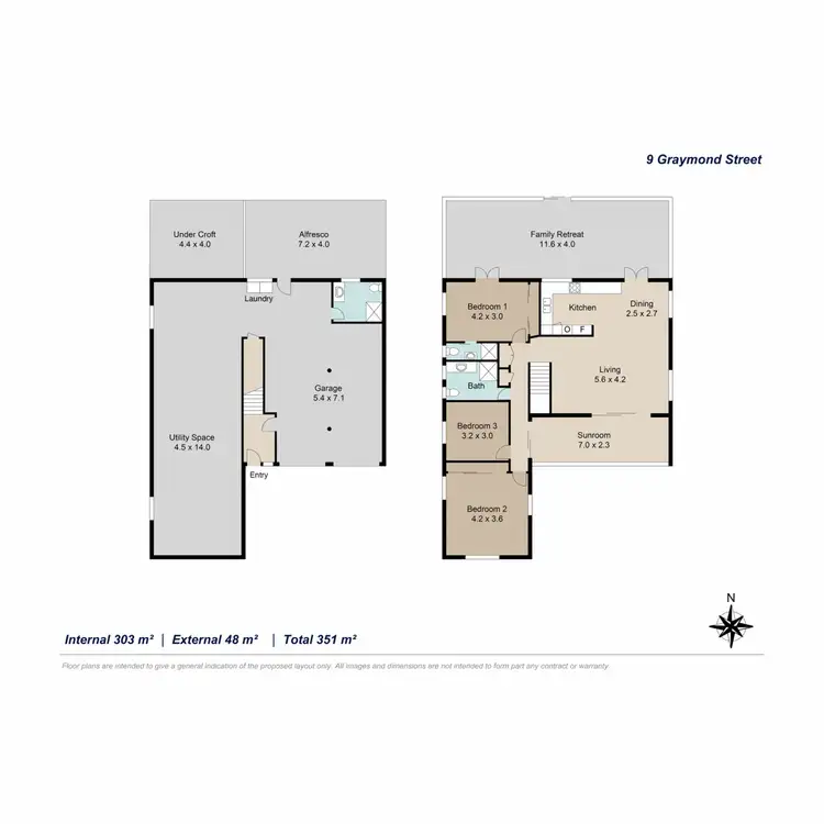 Floorplan of Homely house listing, 9 Graymond Street, Chermside West QLD 4032