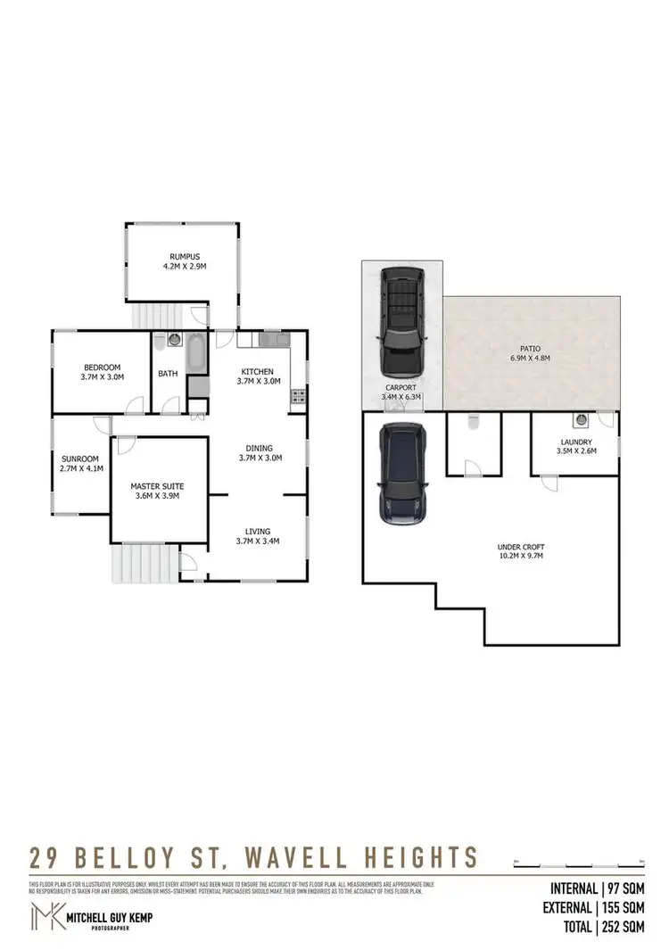 Floorplan of Homely house listing, 29 Belloy Street, Wavell Heights QLD 4012