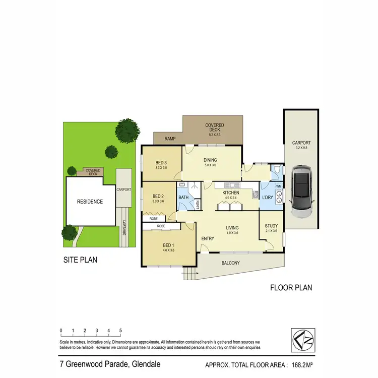 Floorplan of Homely house listing, 7 Greenwood Parade, Glendale NSW 2285